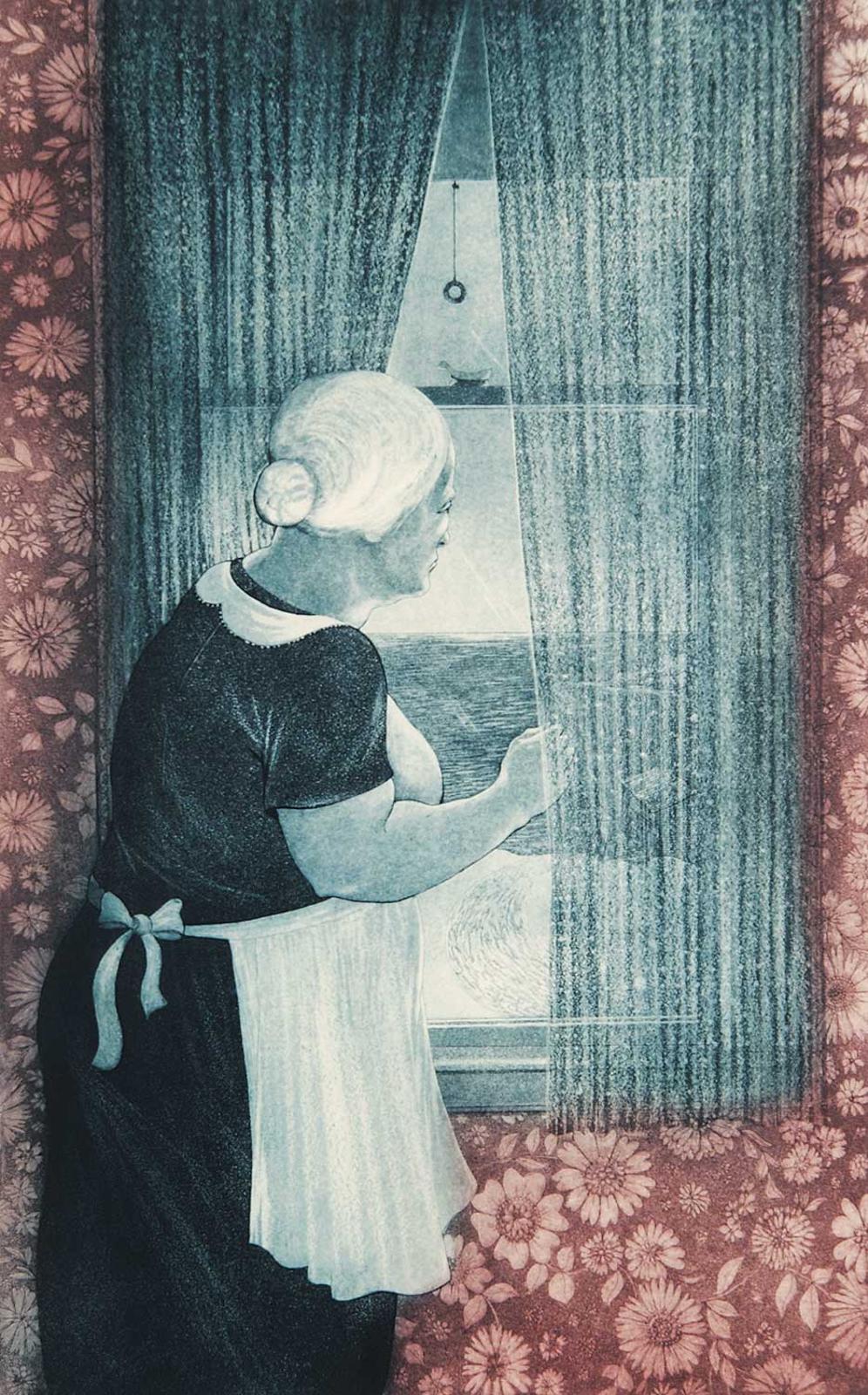 David Lloyd Blackwood (1941-2022) - Gram Glover Waiting  #1/25