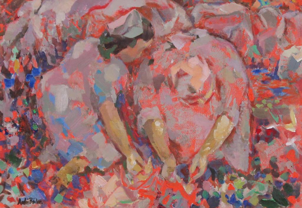 Andre Charles Bieler (1896-1989) - Berry Pickers - Saguenay; 1977
