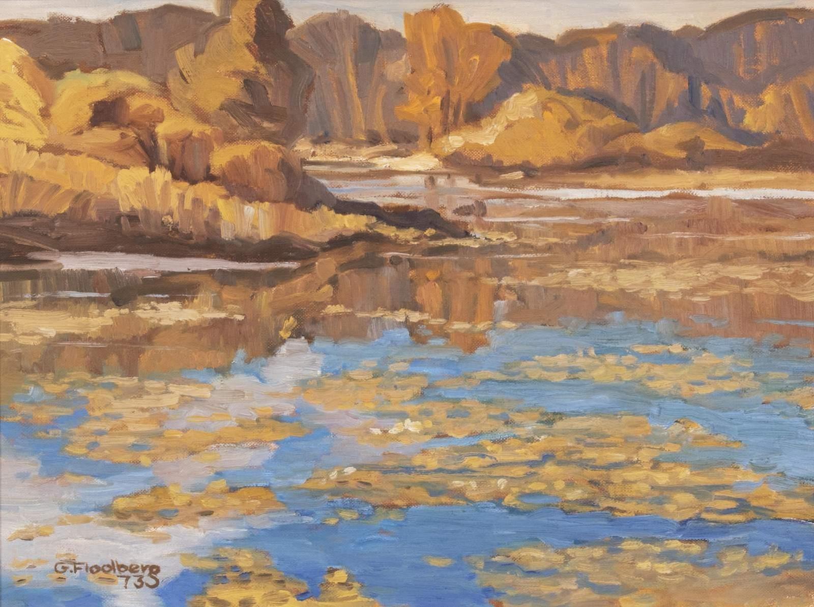 Gilbert A. Flodberg (1938) - Backwater (St. Georges Island Campground, Calgary); 1973