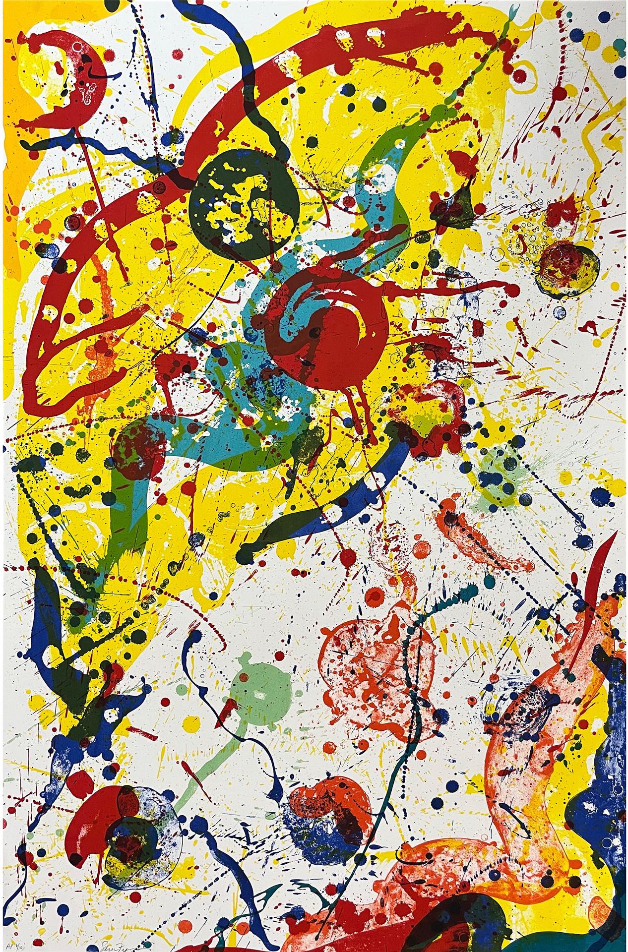 Sam Francis (1923-1994) - UNTITLED, 1989 [L. 281; SF-340]