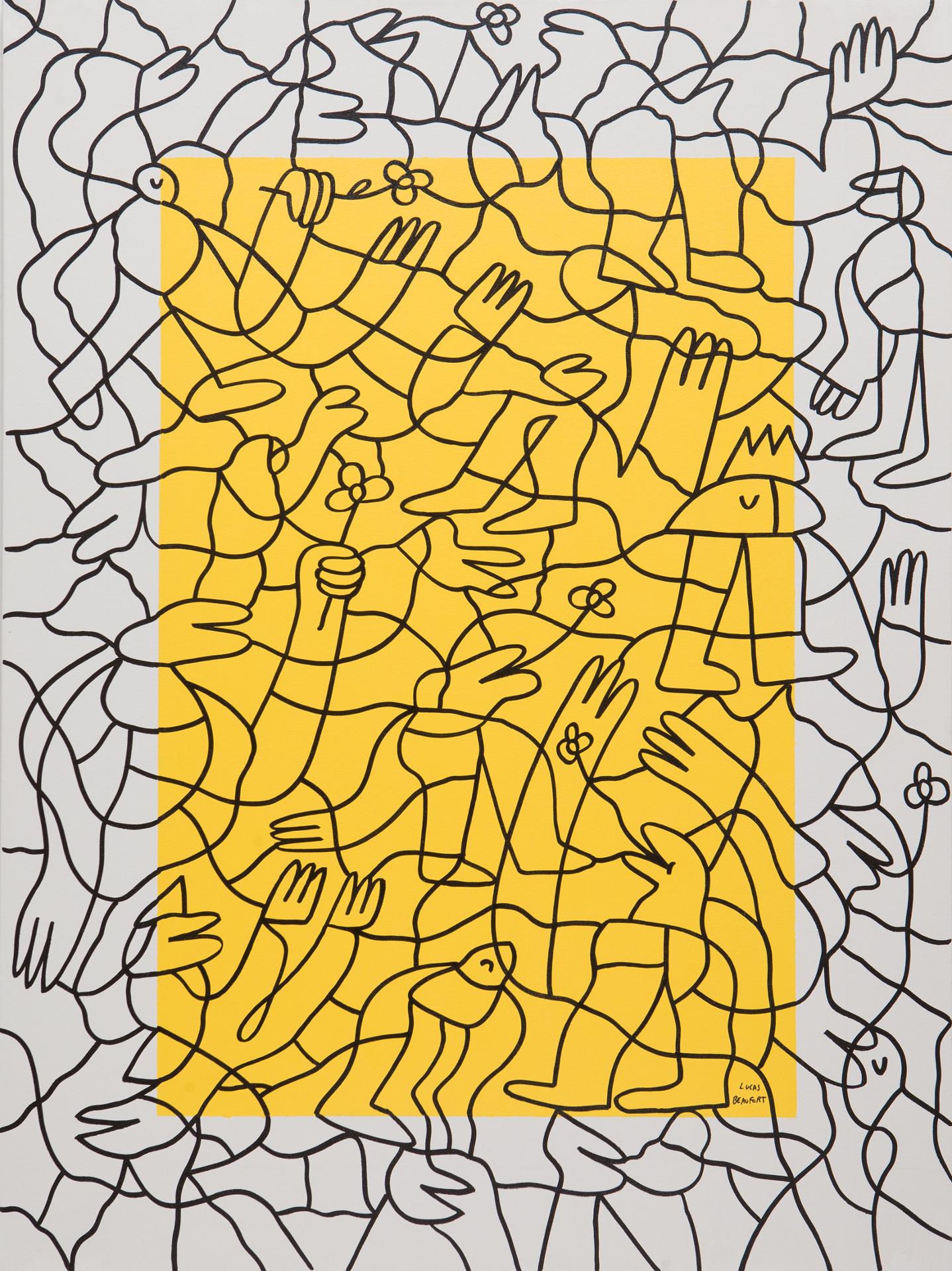 Lucas Beaufort - Jaune d’oeuf, 2018