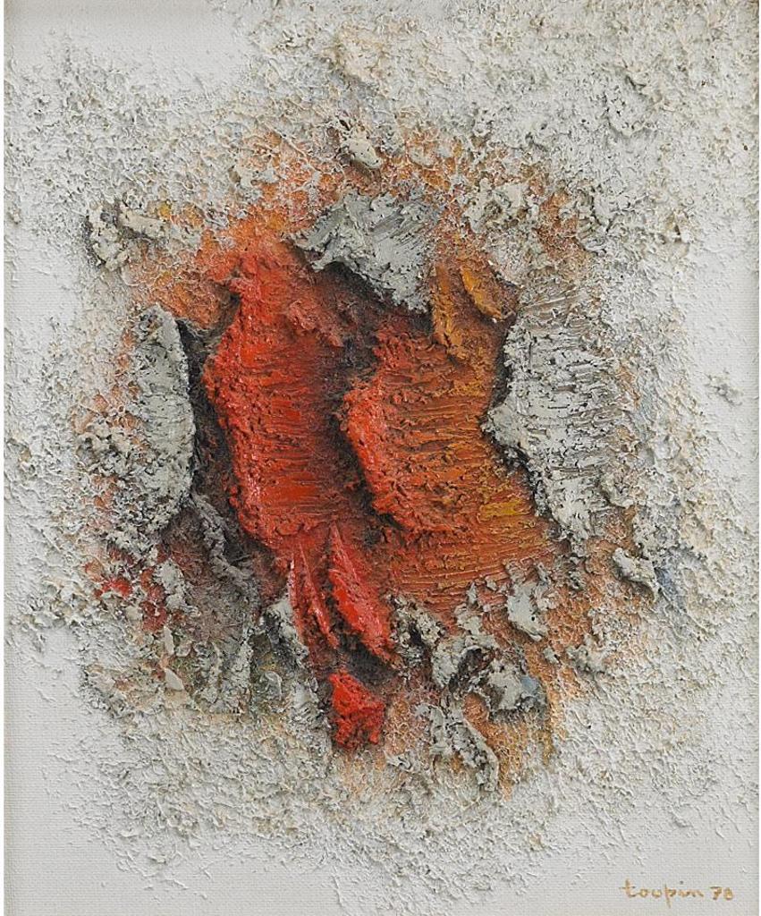 Fernand Toupin (1930-2009) - Rouge Entier
