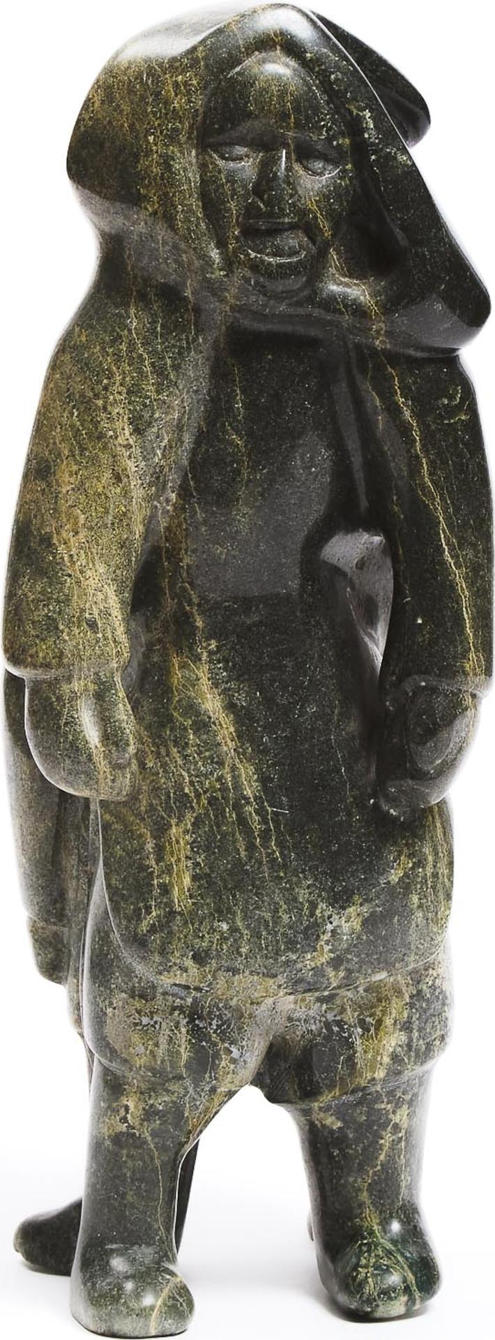 Qaunaq Mikkigak (1932-2014) - Mother And Child, Ca. 1995