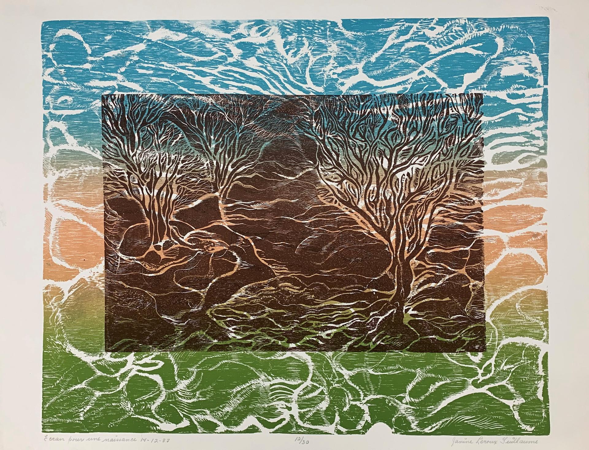 Janine Leroux-Guillaume - Écran pour une naissance, 1987