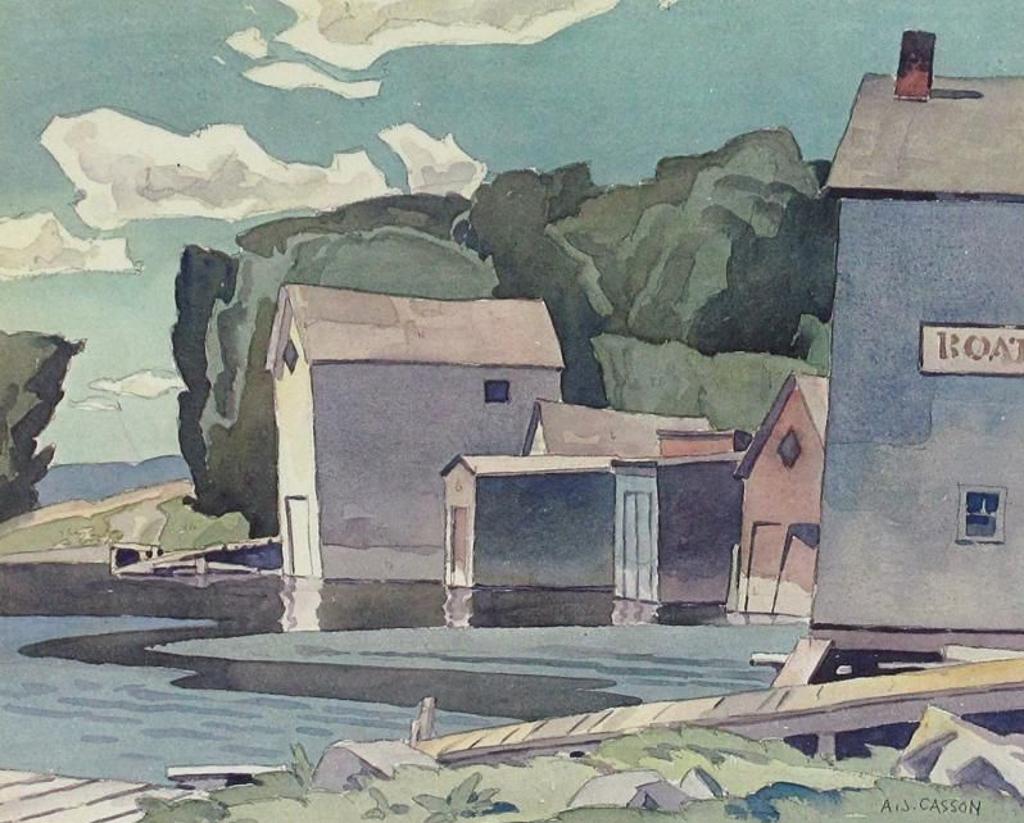 Alfred Joseph (A.J.) Casson (1898-1992) - 10.75 x 13.5 in
