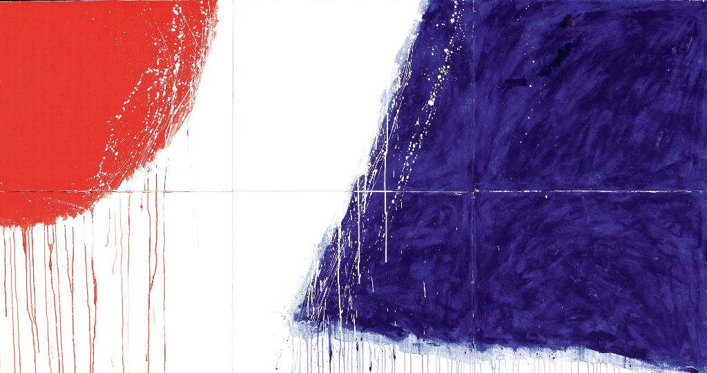 Serge Lemoyne (1941-1998) - Rouge, Bleu, Route No 2