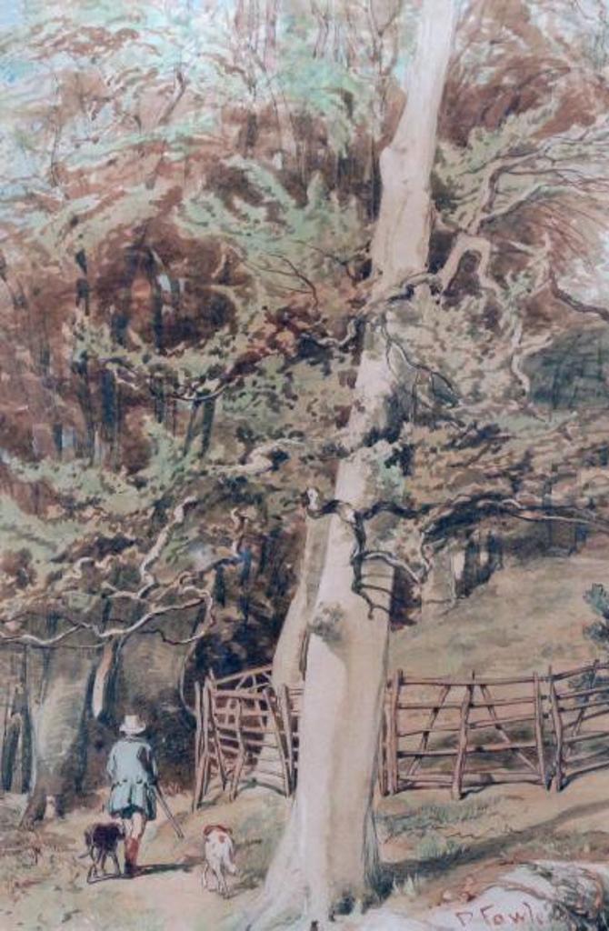 Daniel Fowler (1810-1894) - Out Hunting With The Dogs