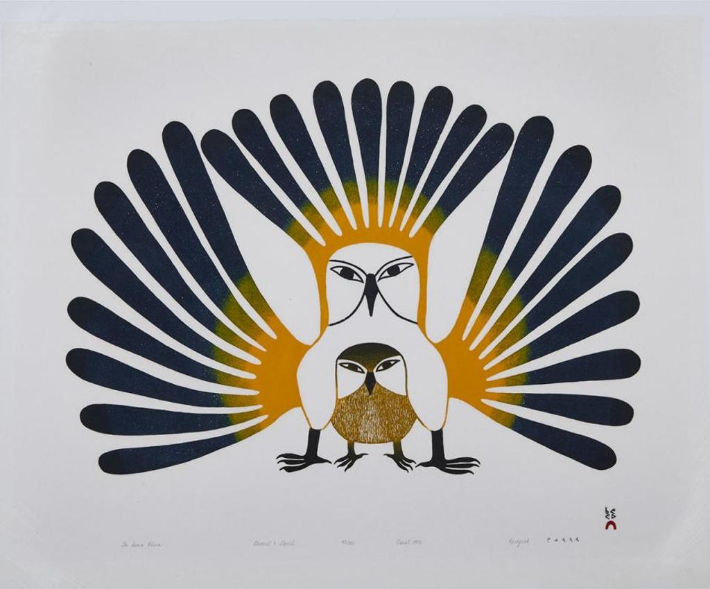 Kenojuak Ashevak (1927-2013) - The Sun’S Return