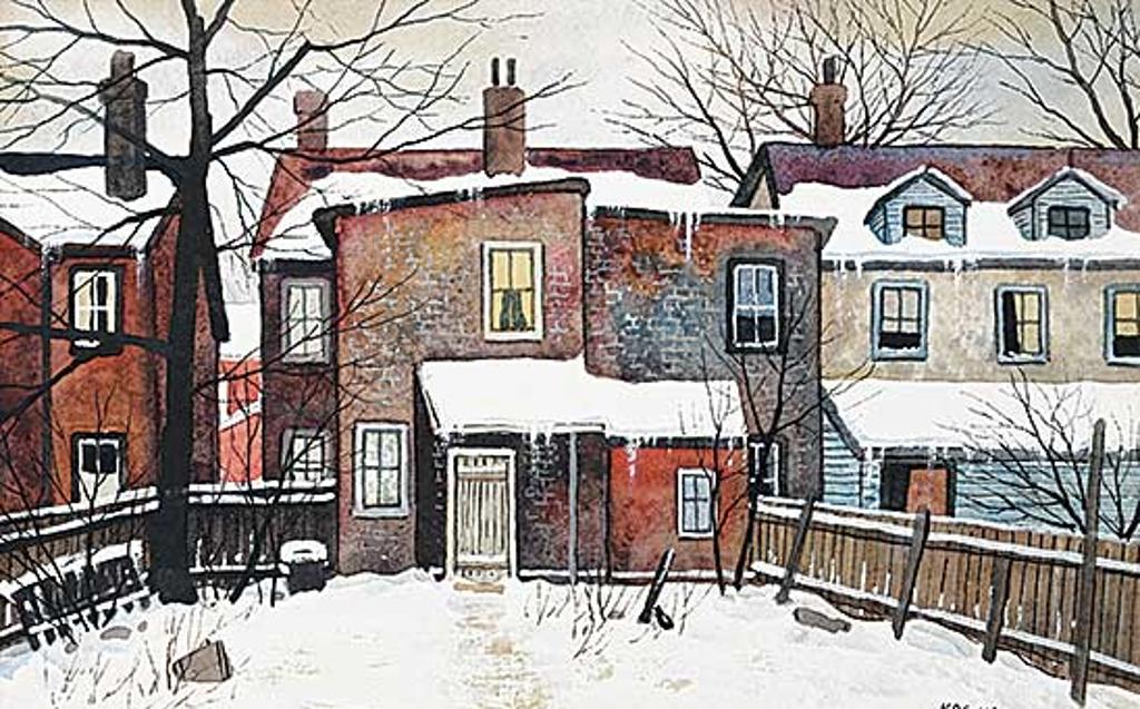 John Kasyn (1926-2008) - Back of Berkeley St.