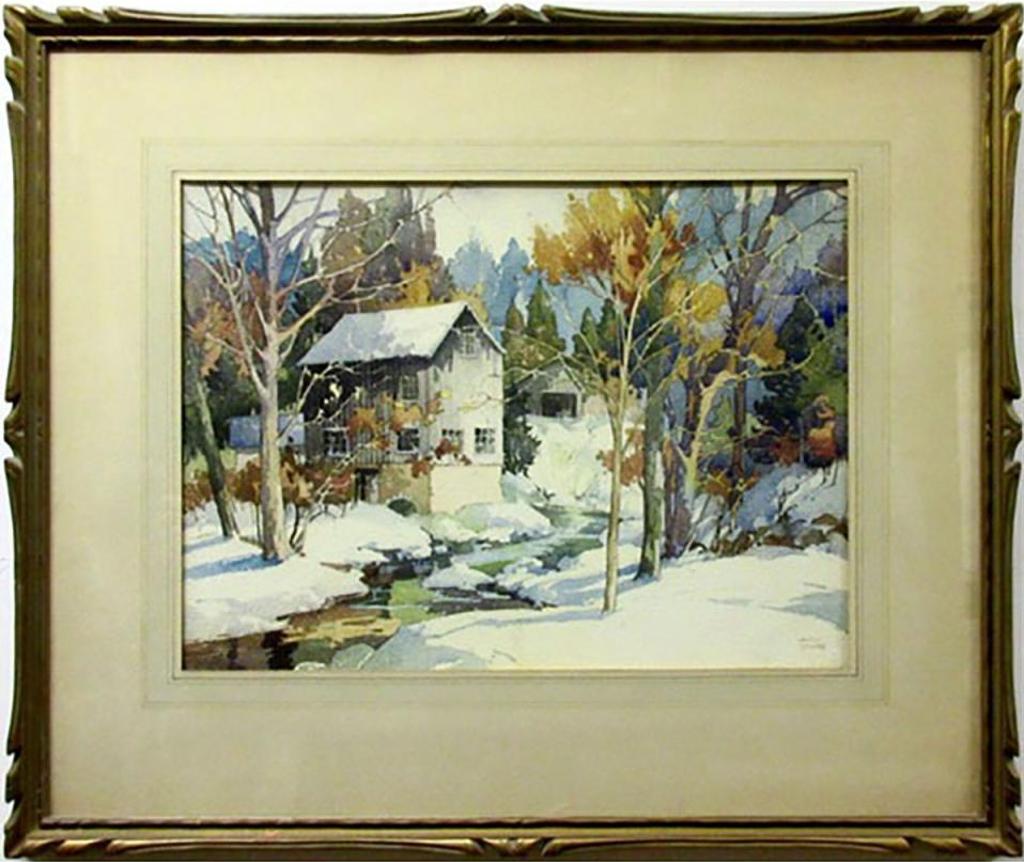 Garnet Hazard (1903-1987) - The Old Water Mill