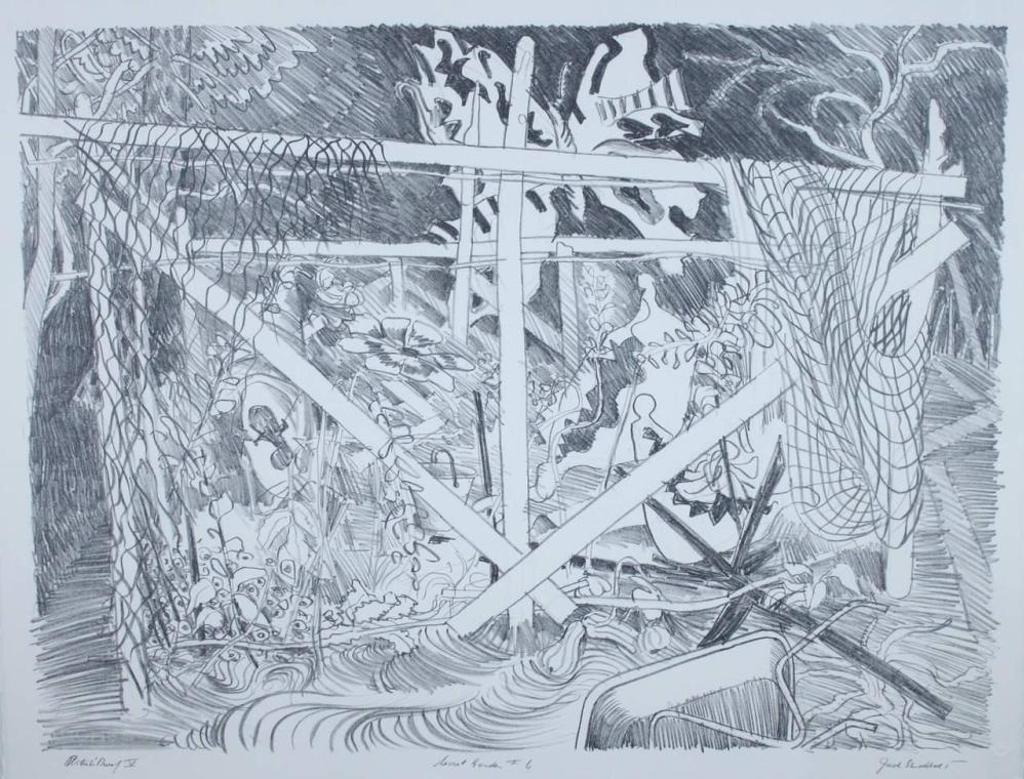 Jack Leaonard Shadbolt (1909-1998) - Secret Garden
