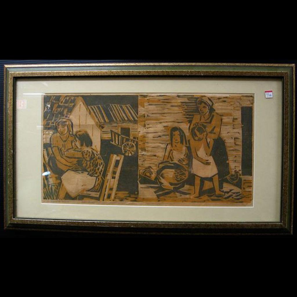 Andre Charles Bieler (1896-1989) - La Toilette De Samedi
