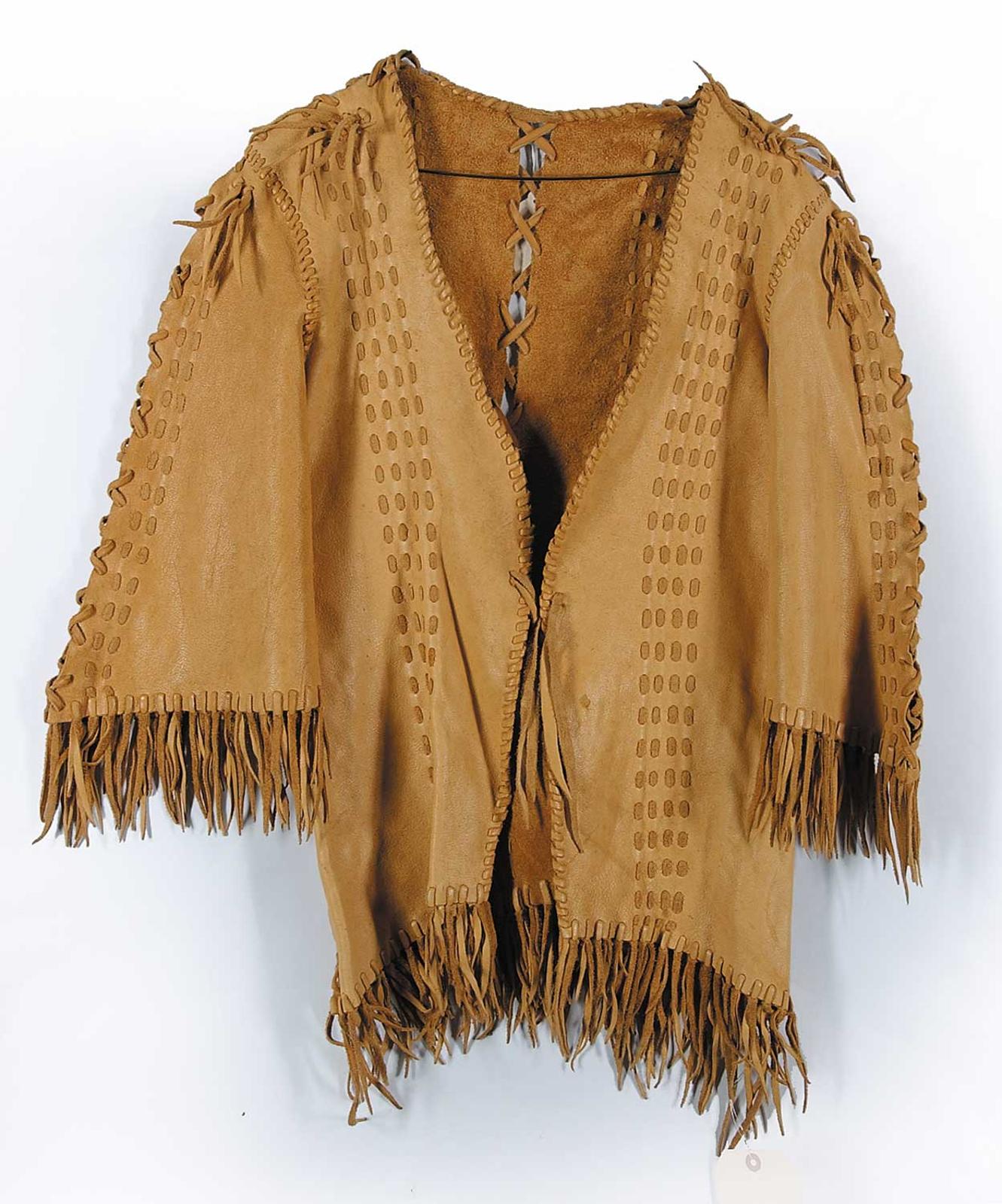 Robert Charles Aller (1922-2008) - Untitled - Moose Hide Reversible Jacket