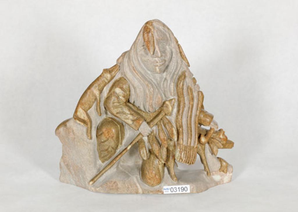Dell Warner (1952-2003) - Iroquois Hunter (03190/294)