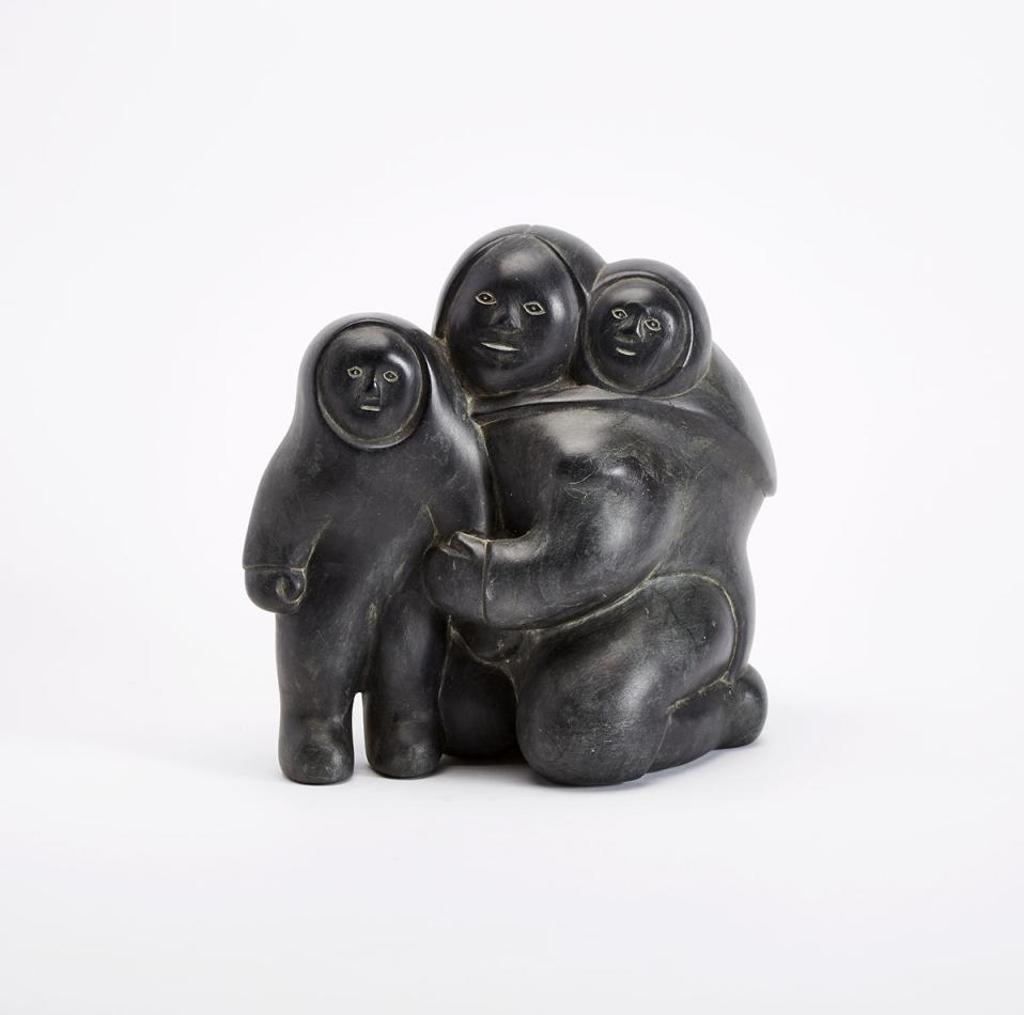 Mathew Aqigaaq (1940-2010) - Mother And Children