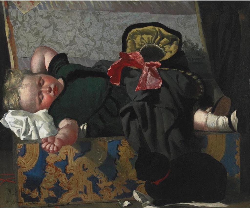 Paul Peel (1860-1892) - The Afternoon Nap