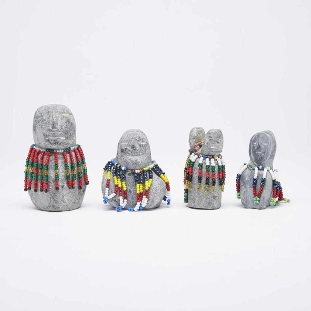 Eva Talooki Aliktiluk (1927-1995) - Three Beaded Figures