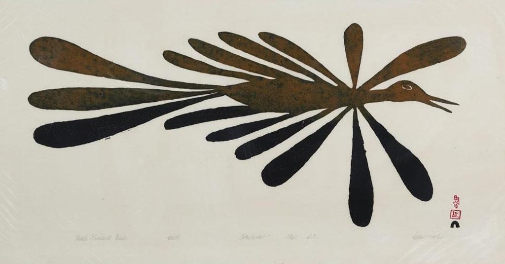 Kenojuak Ashevak (1927-2013) - Multi Feathered Bird