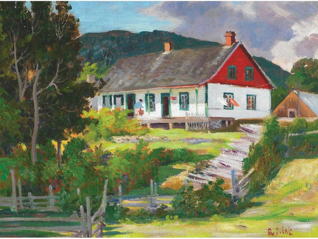Robert Wakeham Pilot (1898-1967) - House Near Baie St-Paul