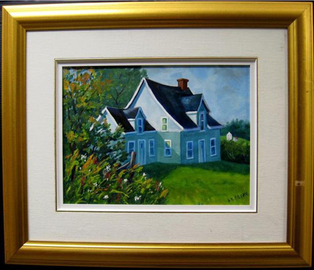Albert Victorien Breau (1941) - The Blue House
