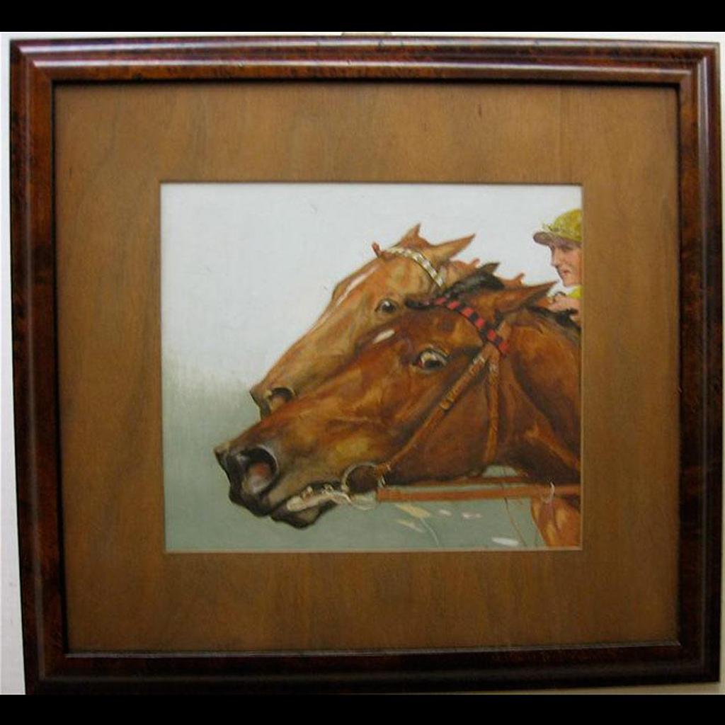Arthur Henry Hider (1870-1952) - By A Nose