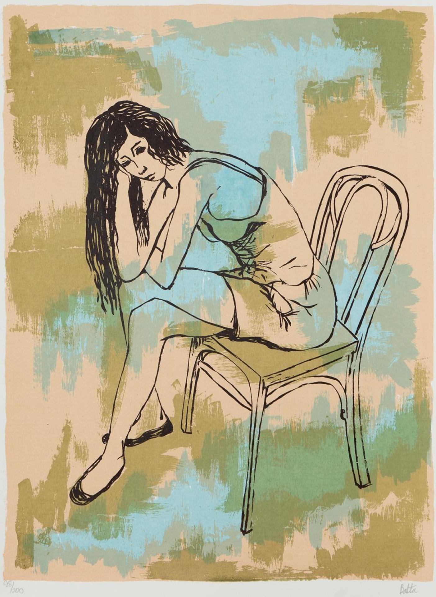 Balta - Untitled - Seated Woman