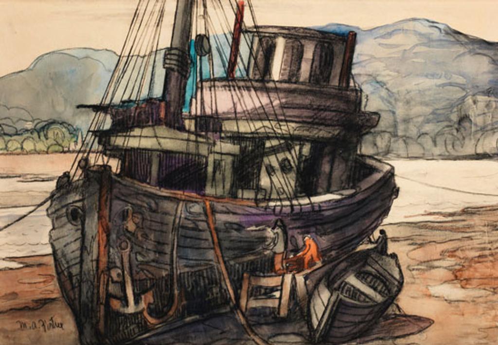 Marc-Aurèle Fortin (1888-1970) - La Goélette