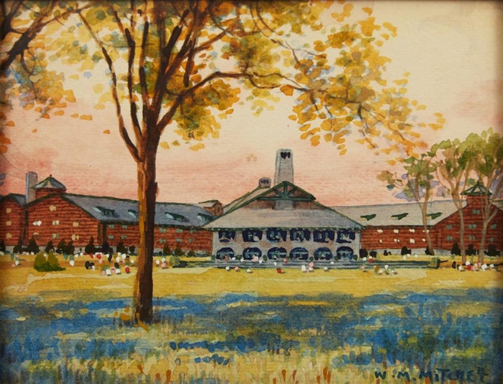 Willard Morse Mitchell (1879-1955) - The Seigniory Club at Montebello, P.Q.