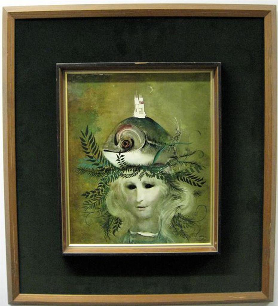 Endre Szasz (1926-2003) - Lady With Fish Hat