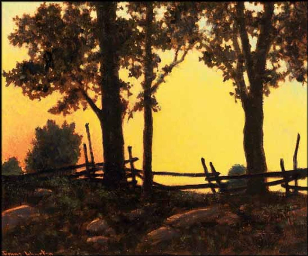 Frank (Franz) Hans Johnston (1888-1949) - Sundown
