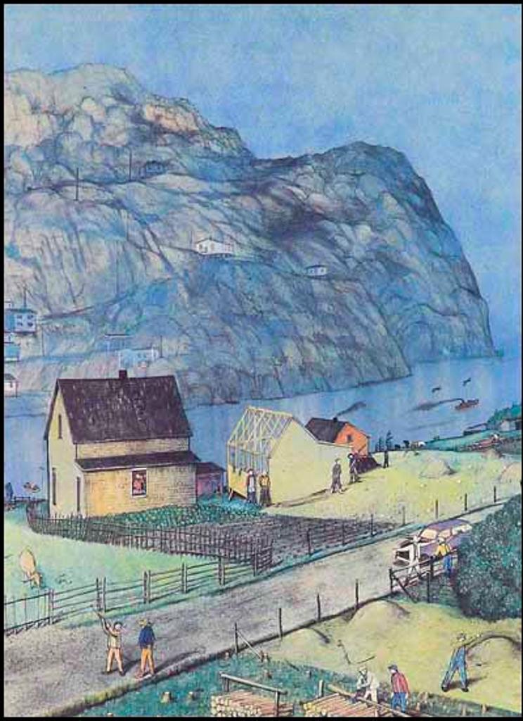 William Kurelek (1927-1977) - Newfie Jokes (01115/2013-2024)