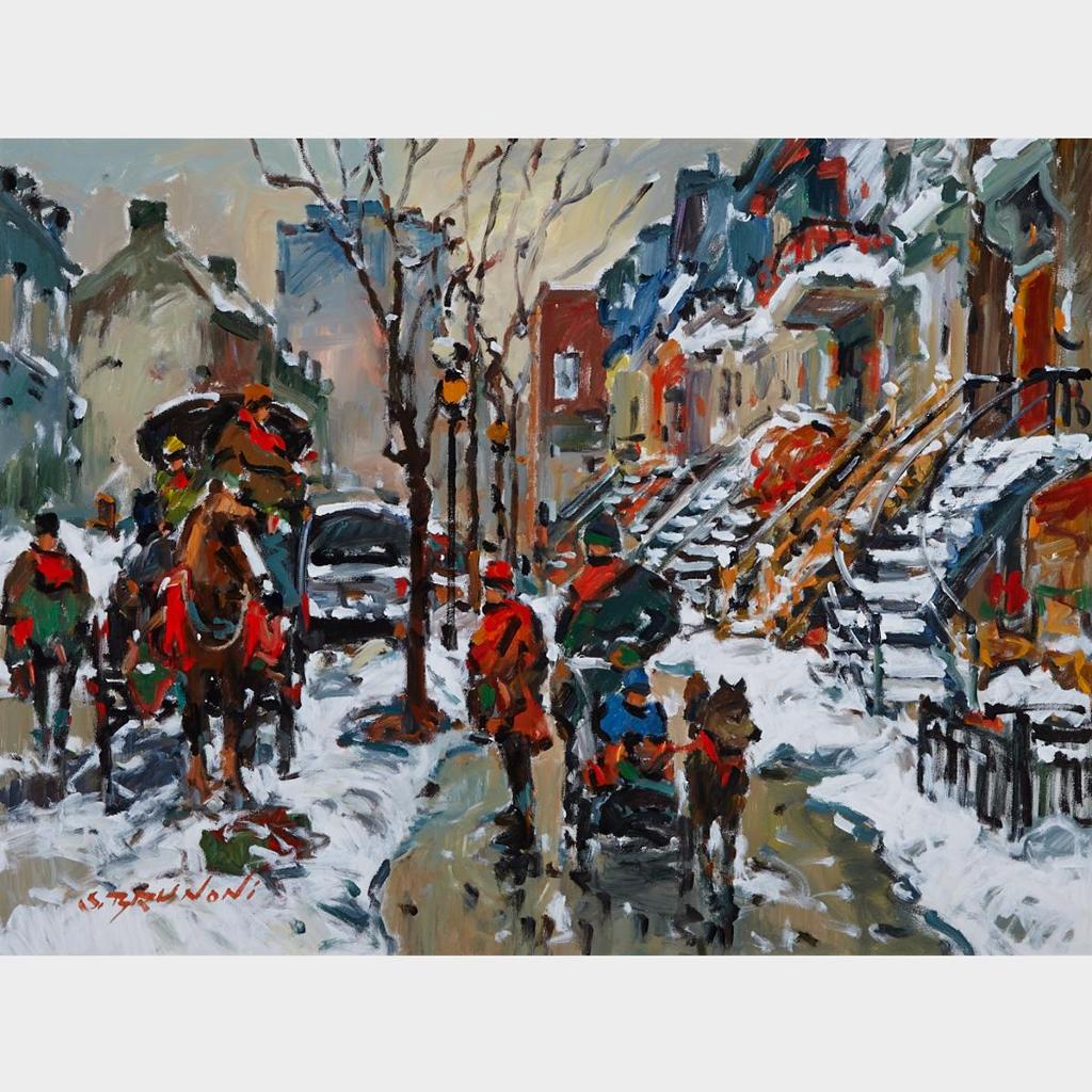 Serge Brunoni (1938-2020) - Montreal - Rue Berri