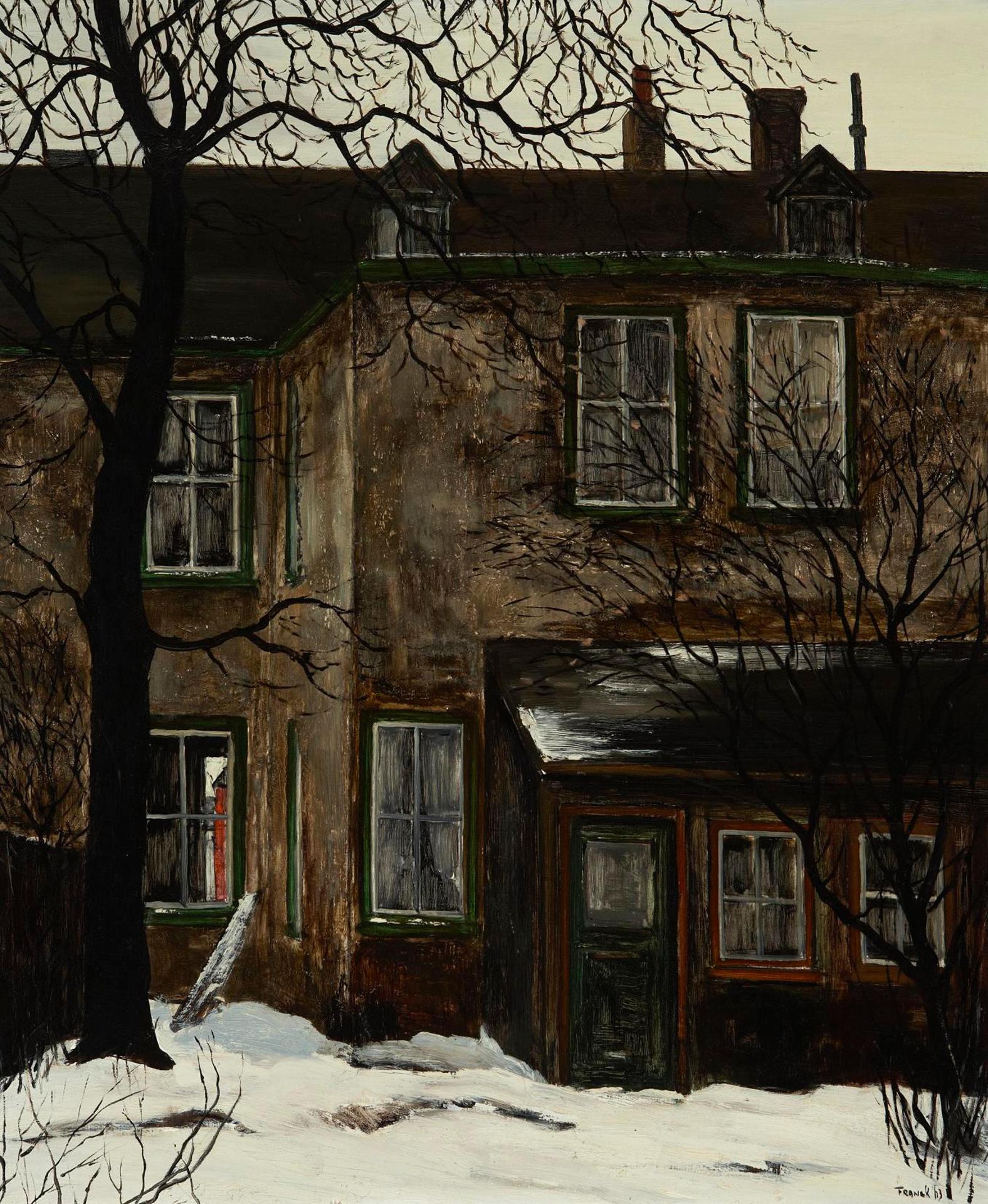 Albert Jacques Franck (1899-1973) - Power St. Backyard