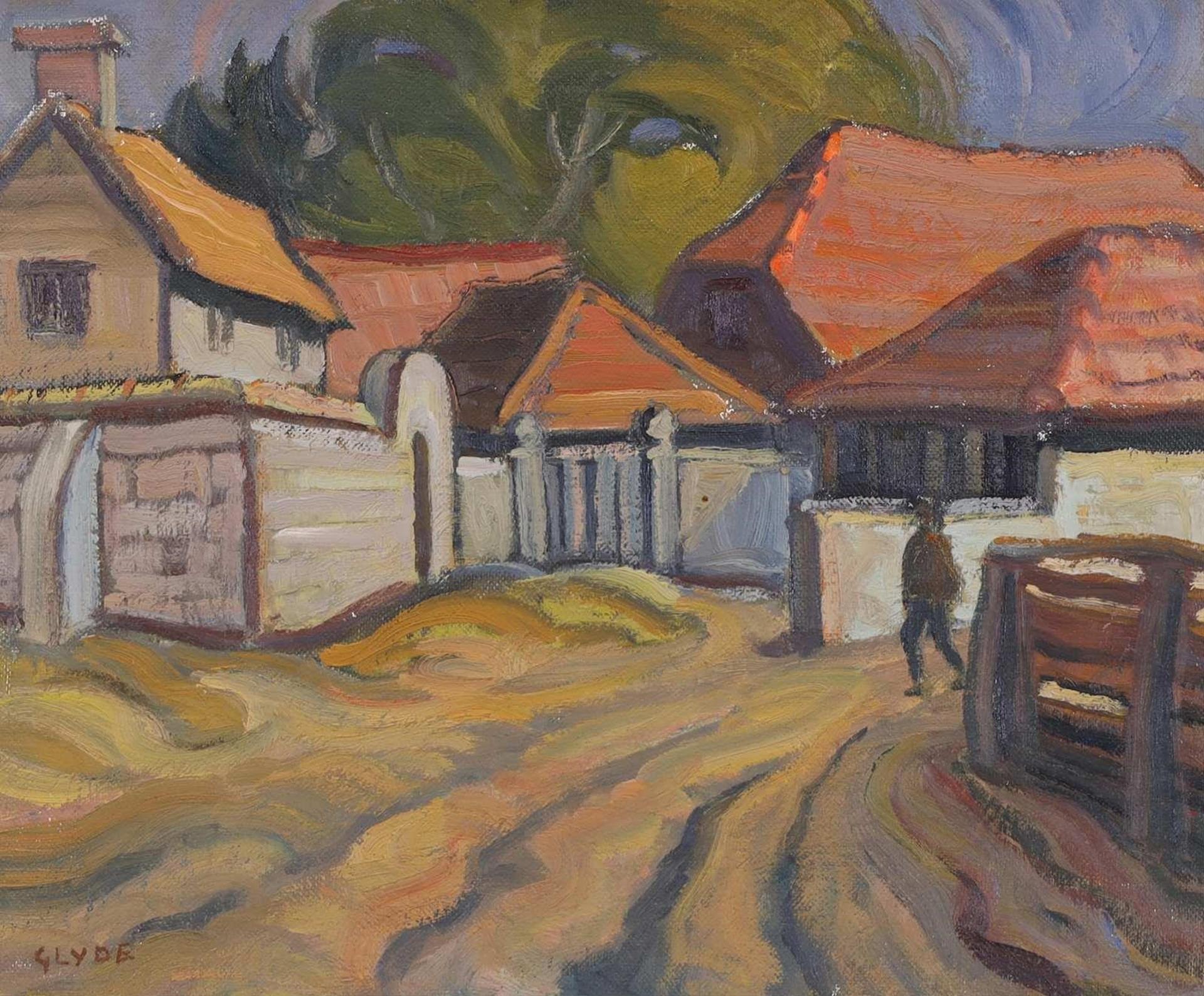 Henry George Glyde (1906-1998) - Ripe - Sussex; 1975