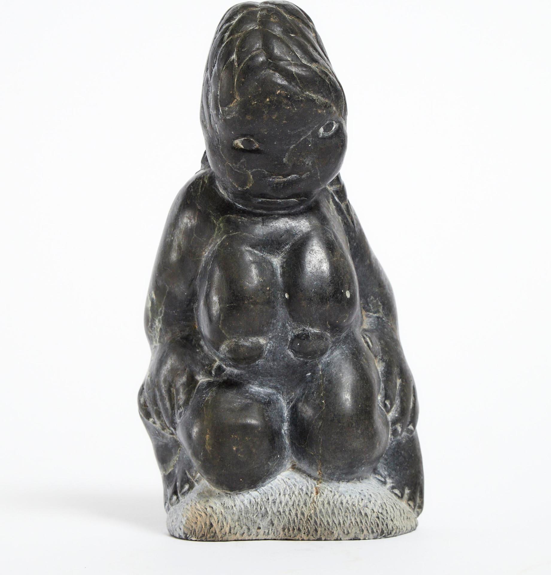 Johnny Inukpuk (1911-2007) - Seated Nude, 1977