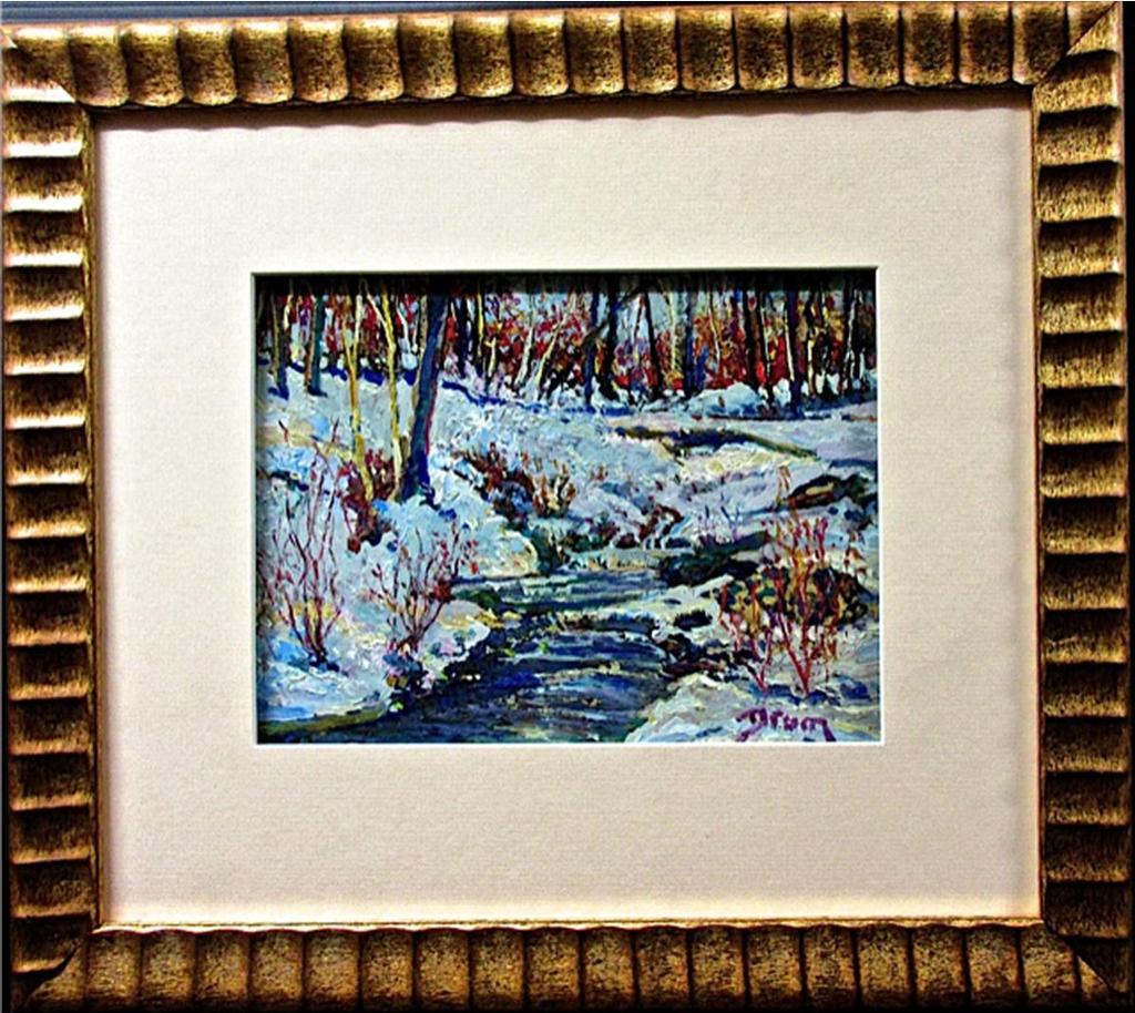 David Clayton Drum (1944) - “Spring Thaw” Niagara Parklands