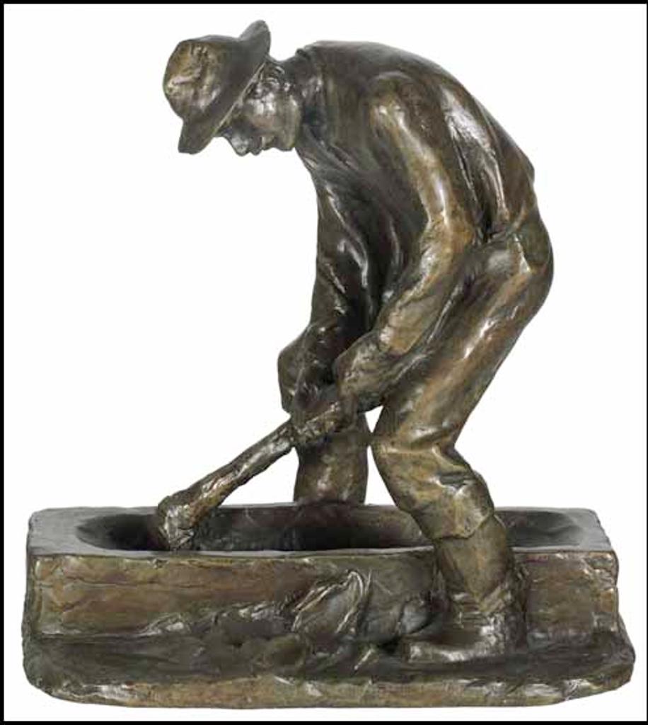 Alfred Laliberté (1878-1953) - Le creuseur d'auge