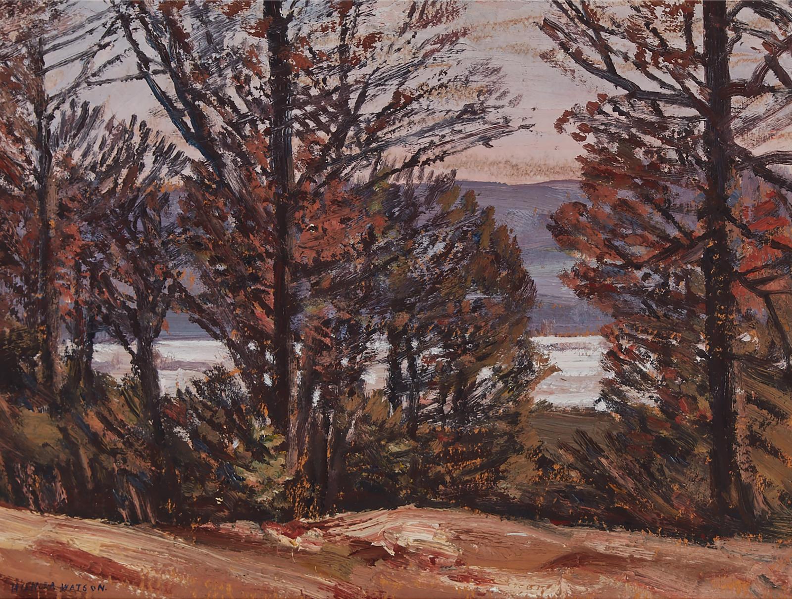 Homer Ransford Watson (1855-1936) - River Bank In April