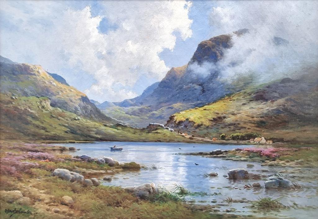 Alfred Fontville de Breanski Jr (1877-1957) - In the Gap of Dunloe, Killarney, Ireland