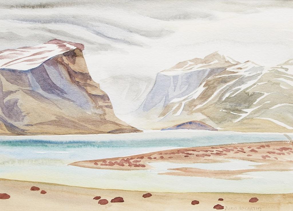 Doris Jean McCarthy (1910-2010) - Low Tide on Fjord (2004)