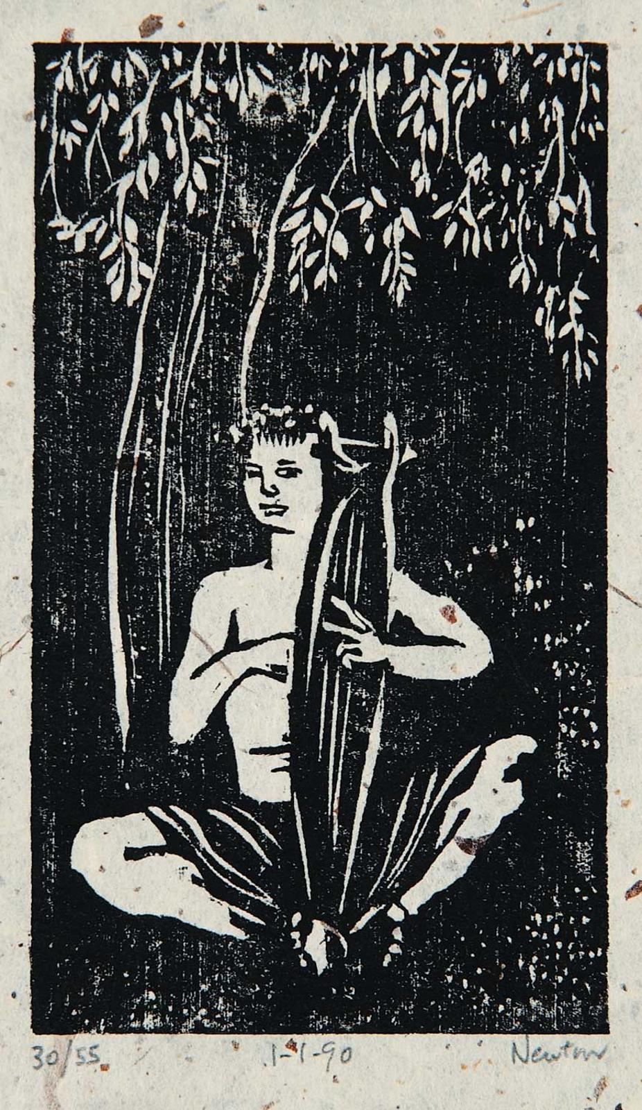 Garry Newton (1939-2008) - Untitled - Balanese Music  #30/55