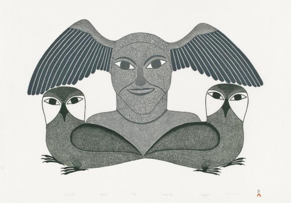 Kenojuak Ashevak (1927-2013) - 1996 #12