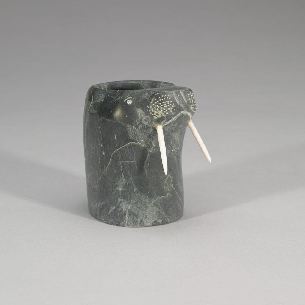 Koveyook Natsiapik (1909) - Walrus Pen Holder
