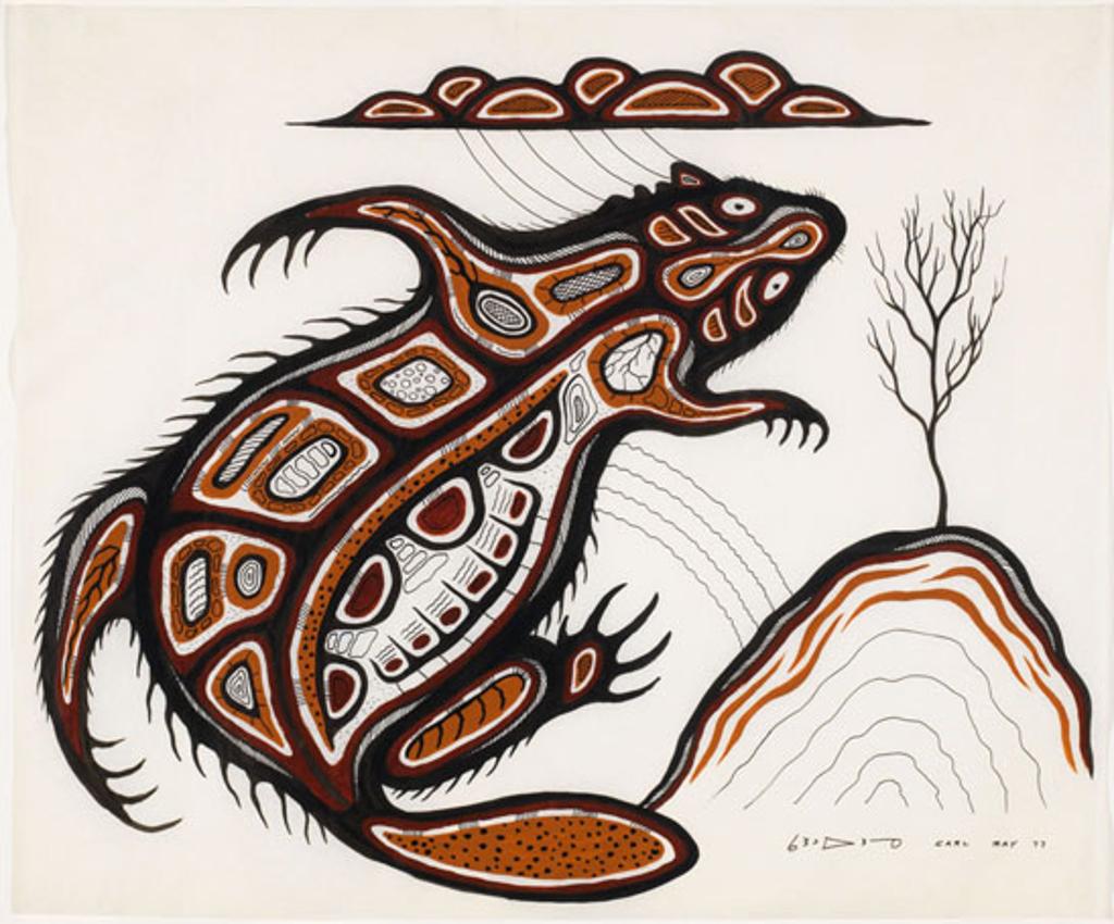 Carl Ray (1942-1978) - Portrait of Beaverman