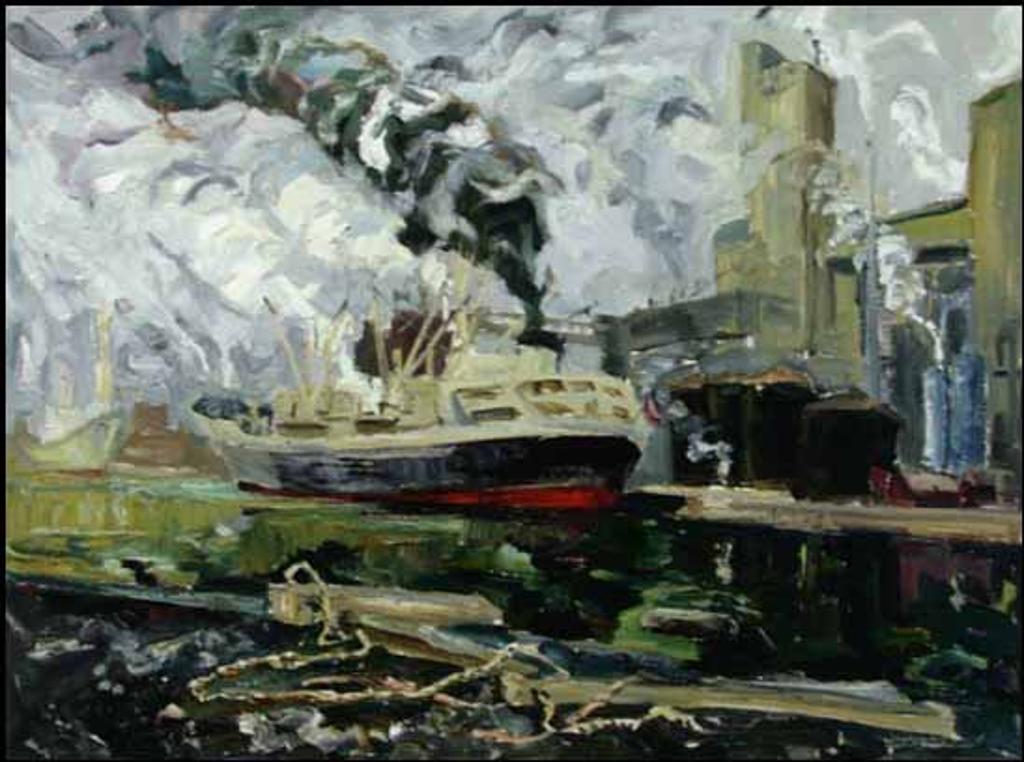 Guttorn Otto (1919-2012) - Freighter (00254/2013-T521)