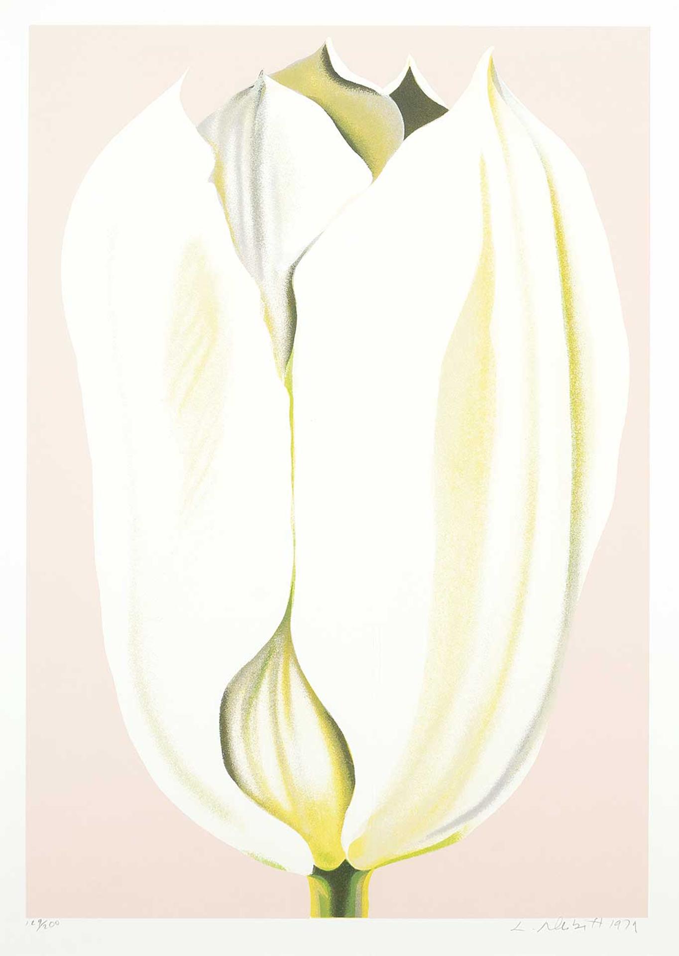 Lowell Nesbitt - Untitled - White Tulip #129/200