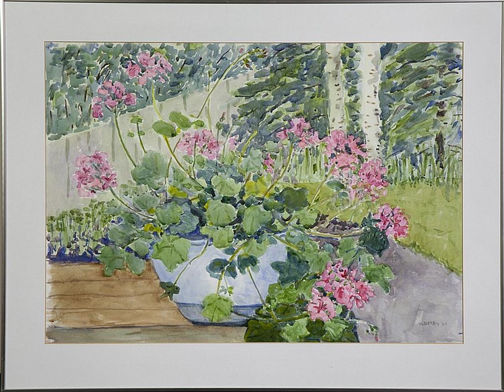 Marge Berry (1919-2005) - Untitled - Untitled (Geranium)