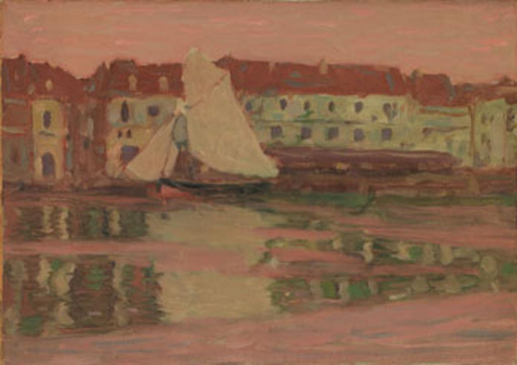 James Wilson Morrice (1865-1924) - The Harbour at Dieppe