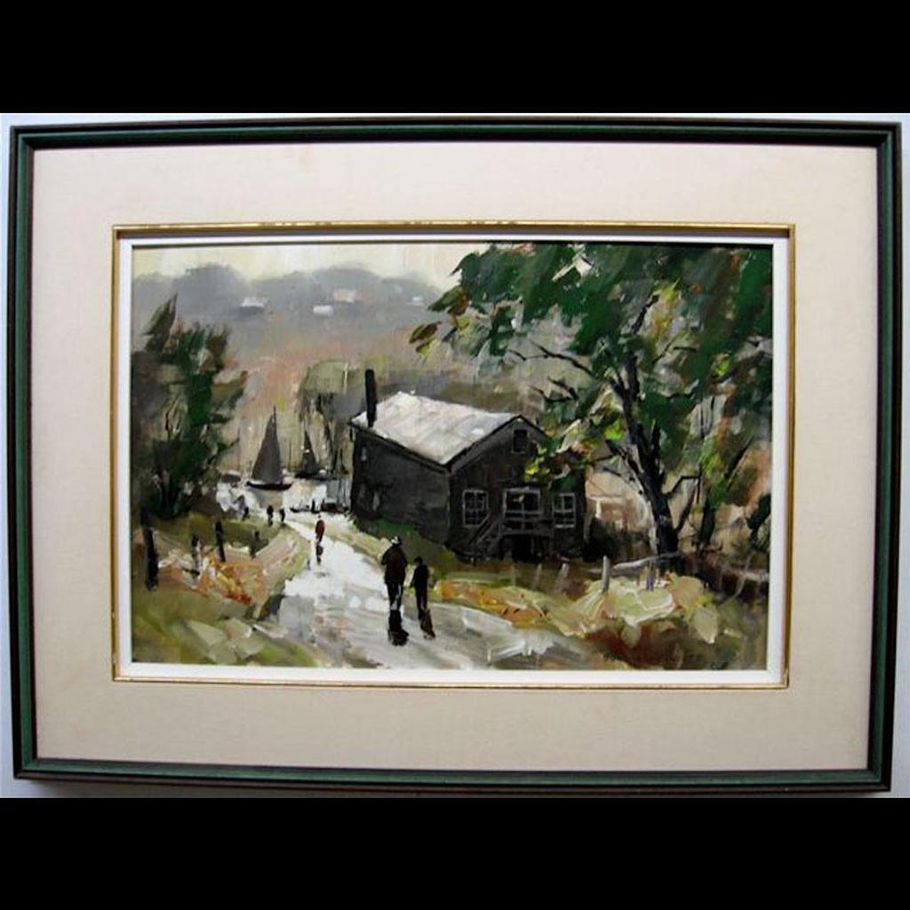 Douglas Ferfguson Elliott (1916-2012) - Afternoon Light, Oakville, Ont.