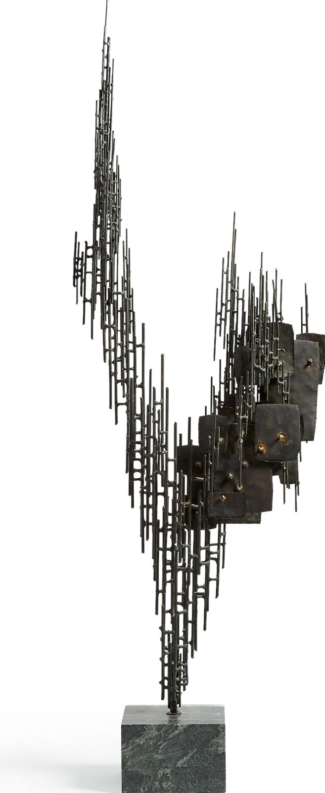 Harold Cousins (1916-1992) - Untitled Composition (Gothic Plaiton Type), 1962